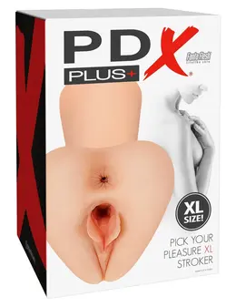 PDX Plus Pick Your Pleasure XL Intimate Machine, Fanta Flesh, 22.9 cm