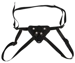 Vegan Fetish Strap-On System S-L Adjustable, Leather-Effect, Vegan Material