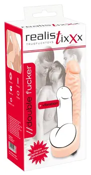 Realistixxx Double Fucker Intimate System with Vibrating Module 18 cm