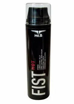Mister B Fist Hot Hybrid Lubricating Jelly 200ml - Warming Formula