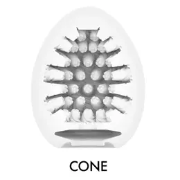 Tenga Egg Cone II Intimate Stimulation Device Brown 1 pc