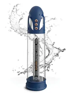 Pump Worx Max Pro Flow Blue Automatic Intimate Training System 28.6cm