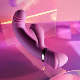 Playboy Pleasure Tap That Vibrator Purple - 9-Speed Curved Silicone Model