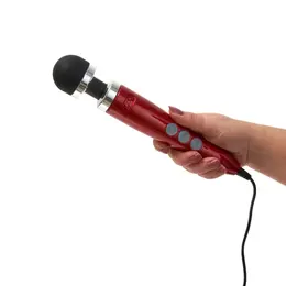 Doxy Number 3 Wand Massager Red - Compact USB-C Rechargeable Model