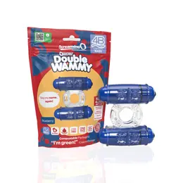 The Screaming O 4B Double Wammy Blueberry Dual Motor Intimate Ring