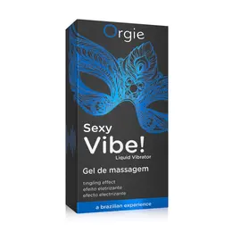 Orgie Sexy Vibe! Liquid Vibrator 15ml Botanical Stimulating Gel