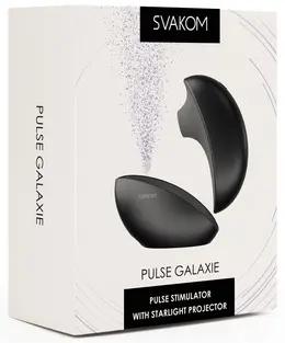 SVAKOM Pulse Galaxie Airwave Stimulator Black with Star Projector