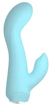 Cuties Mini Vibrator Blue 4th Gen - Compact Dual-Action Soft Touch