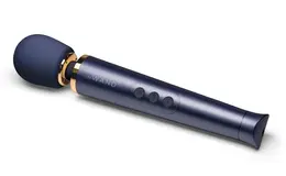 Le Wand Petite Navy Massage Wand - Compact Rechargeable Massager