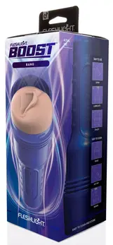 Fleshlight Boost Bang Dark Intimate Machine with Suction Control, 24.8 cm