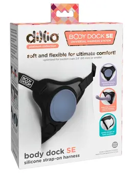 Dillio Platinum Body Dock SE Adjustable Harness System, Black