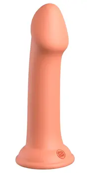 Dillio Platinum Big Hero Flexible Silicone Model Peach 17 cm