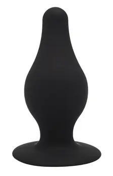 SilexD Model 2 Silicone Plug M - Thermo-Adaptive, Black, 9.3 cm