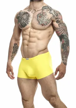 Justin+Simon Classic Boxer Chlorine-Resistant Men’s Underwear Black L