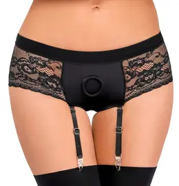 Bad Kitty Susp-Panty S - Elegant Strap-On Panties with Adjustable Garters