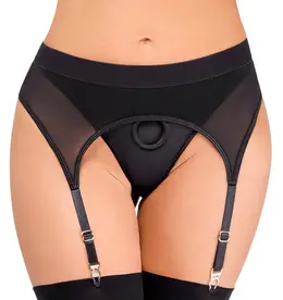 Bad Kitty 2XL Strap-On Thong with Adjustable Suspender Belt