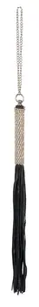 You2Toys Mini Flogger with Rhinestone Handle, 40 cm, Black