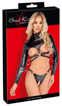 Bad Kitty Bondage Body 2XL - Adjustable Vegan Leather Harness Set
