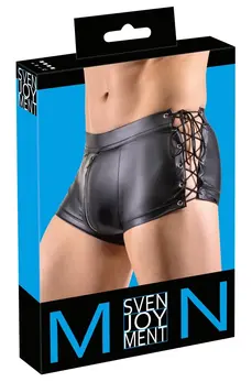 Svenjoyment Matte Look Men's Pants L with Adjustable Lacing and Zip
