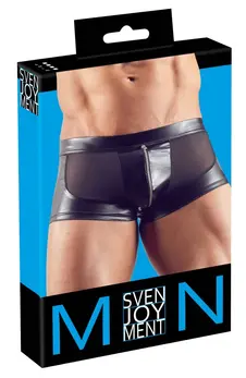 NEK Powernet Men's Pants XL with Wet Look Panels and Zipper Detail