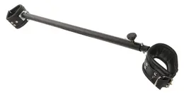 ZADO Adjustable Leather Spreader Bar with Padded Restraints 65-120 cm