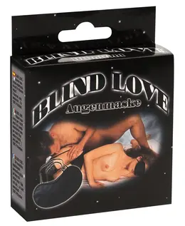 You2Toys Blindfold Blind Love Soft Black Eye Mask Adjustable Fit