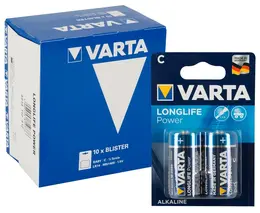 Varta C 1.5V Batteries 2-Pack - High Performance Power Cells