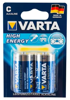 Varta C 1.5V Batteries 2-Pack - Long-Lasting Power Cells