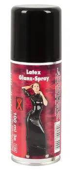 LateX Latex Gloss Spray 100ml - High-Gloss Finishing Spray for Rubber Wear