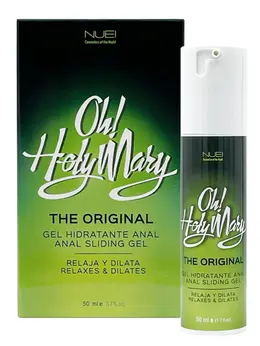 Nuei Oh! Holy Mary Vegan Water-Based Anal Gel 50ml Hemp Oil