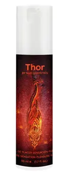 NUEI Thor Fire Gel Warming Sensation Water-Based 50ml Vegan Formula