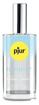 pjur INFINITY Water-Based Lubricant 50ml - Premium Formula Glass Bottle