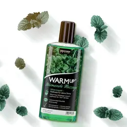 Joydivision WARMup Massage Liquid Mint 150ml Water-Based Warming Effect