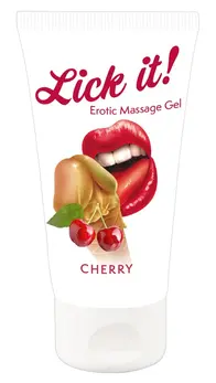 Orion Lick it! Intimate Gel Wild Cherry Fragrance 50ml Vegan Formula