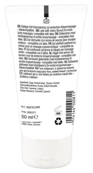 Orion Lick it! Intimate Gel Wild Cherry Fragrance 50ml Vegan Formula