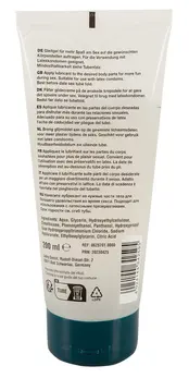 Just Glide Premium Anal Gel 200ml with Hyaluronic Acid & Panthenol