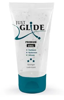 Just Glide Premium Anal Lubricant 50ml - Hyaluronic Acid & Panthenol