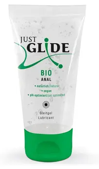 Just Glide Bio Anal 50ml Eco-Friendly Lubricant, Water-Based, Vegan