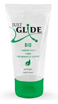 Just Glide Bio Water-Based Vegan Lubricant 50 ml Eco-Friendly Tube