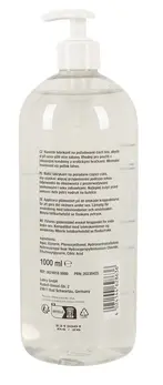 Just Glide Anal Water-Based Lubricant 1L - pH-Balanced, Vegan Formula