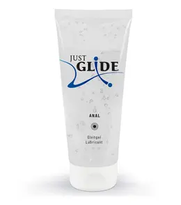 Just Glide Anal Water-Based Lubricant 200 ml - pH-Balanced Formula