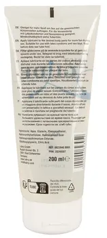 Just Glide Anal Water-Based Lubricant 200 ml - pH-Balanced Formula