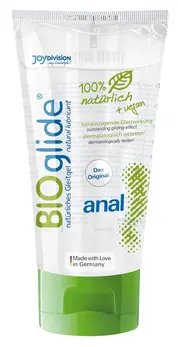 BIOglide Anal 80ml Water-Based Vegan Intimate Gel, Odourless, pH-Balanced