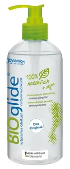 BIOglide 500ml Vegan Organic Water-Based Lubricant, Odourless, pH Balanced
