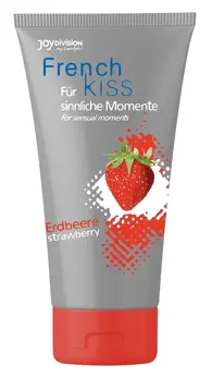 Frenchkiss Edible Gel Strawberry 75ml - Fruity Water-Based Formula