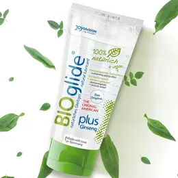 BIOglide Plus American Ginseng Lubricant Gel 100ml, Water-Based Formula