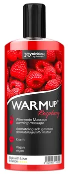 Joydivision WARMup Massage Liquid Raspberry 150ml - Warming Formula