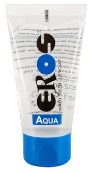 EROS Aqua Water-Based Lubricant 50 ml - Odourless, Medical-Grade Formula