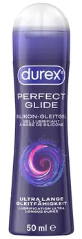 Durex Perfect Glide Silicone-Based Lubricant 50ml Long-Lasting Formula