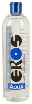 EROS Aqua Water-Based Lubricant 500ml - Neutral, Long-Lasting Formula